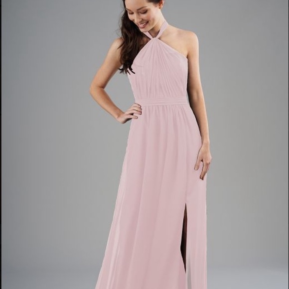 JASMINE Halter Neckline Long Bridesmaid/Prom Dress - Picture 1 of 6